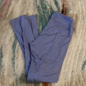 NWOT LuLaRoe buttery soft leggings - heathered blue - OS
